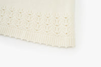 Halo Wool Crochet A-Line Skirt