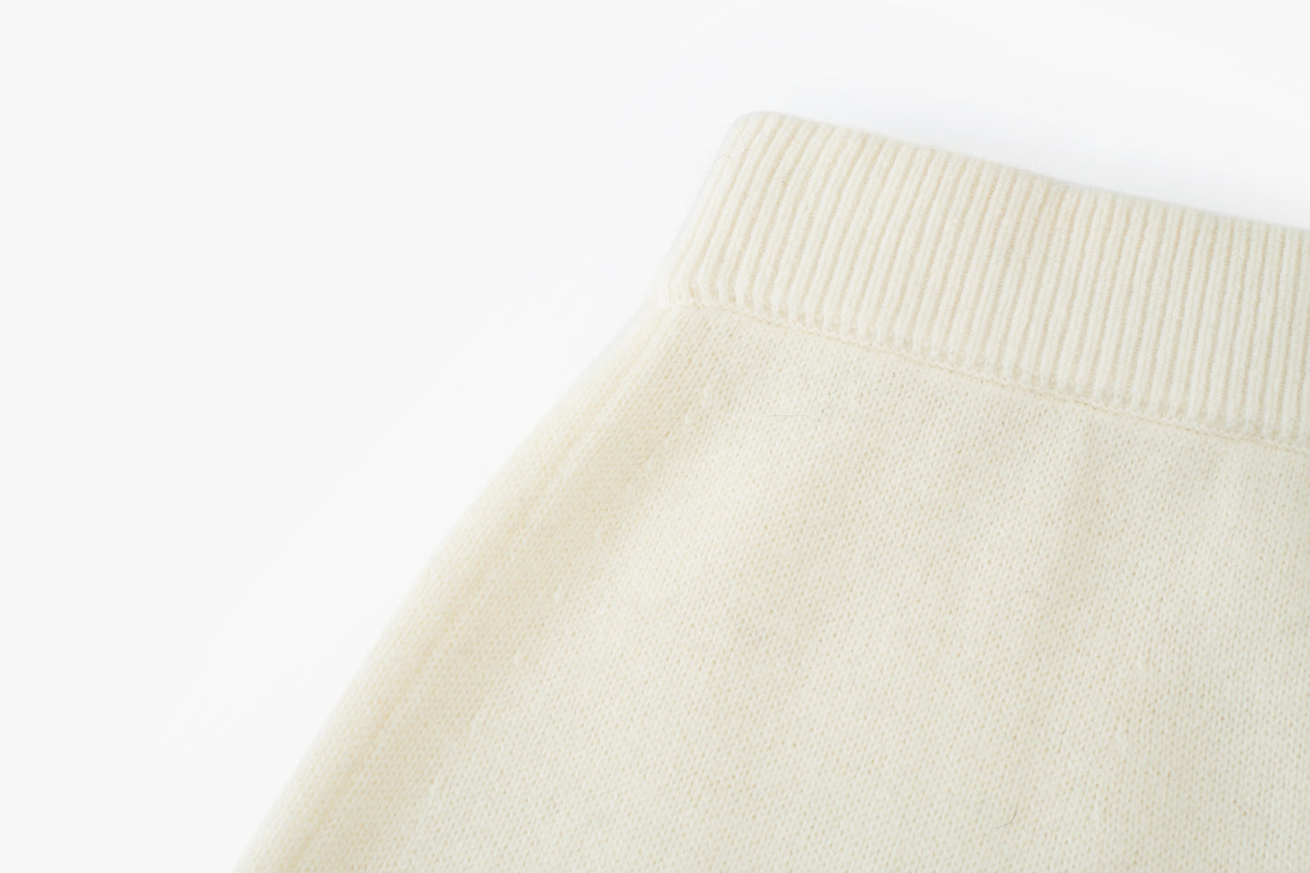 Halo Wool Crochet A-Line Skirt