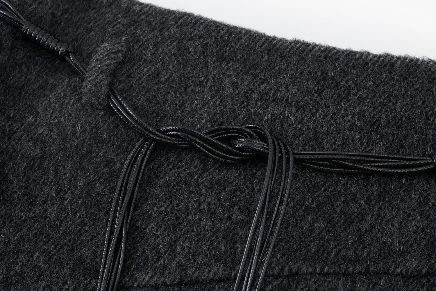 Trace Wool-Alpaca A-Line Skirt