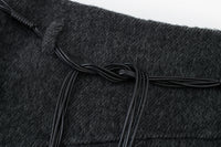 Trace Wool-Alpaca A-Line Skirt