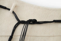 Trace Wool-Alpaca A-Line Skirt