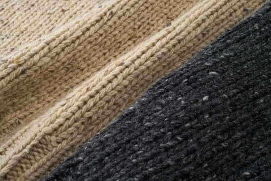 Marl Wool Cocoon Crew