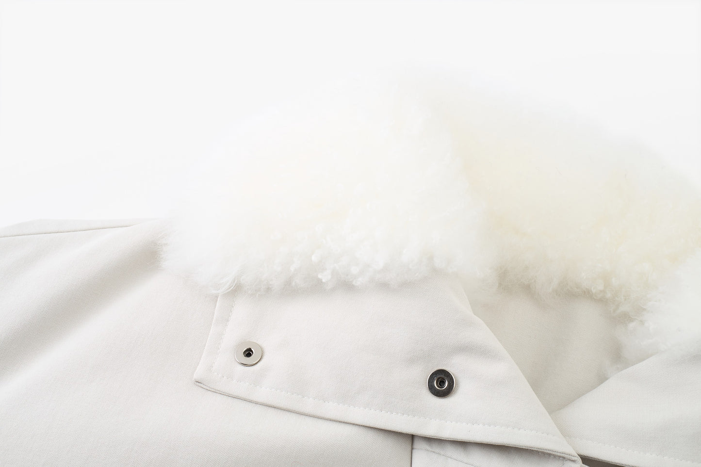 Aura Cashmere-Collar Down Parka