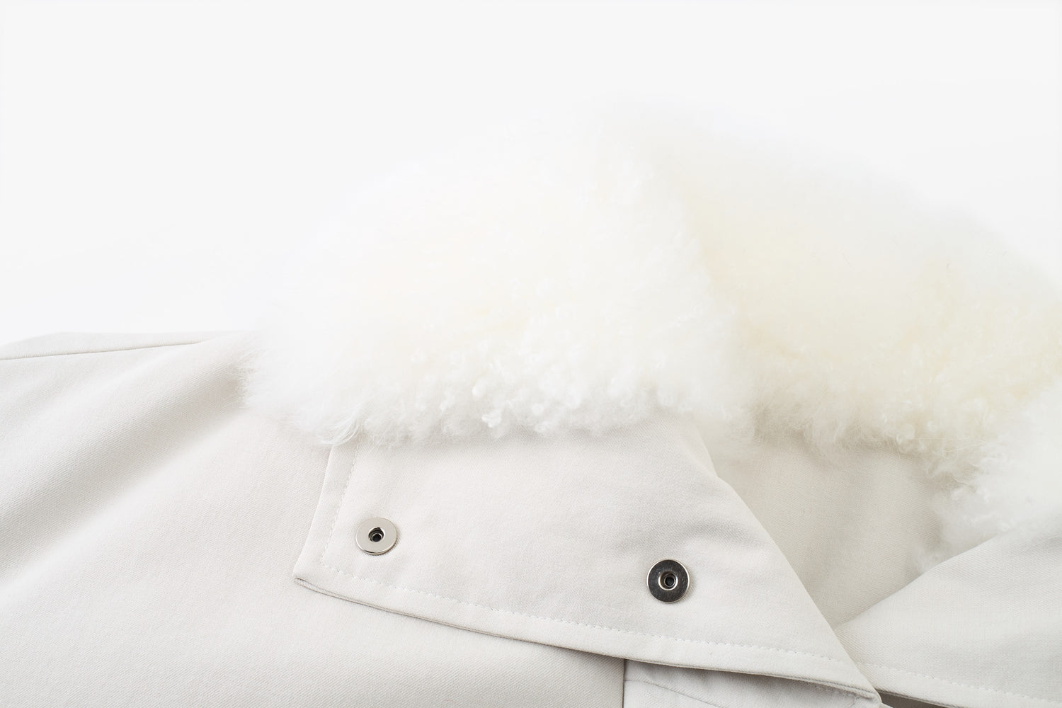 Aura Cashmere-Collar Down Parka