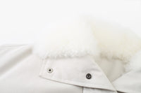 Aura Cashmere-Collar Down Parka