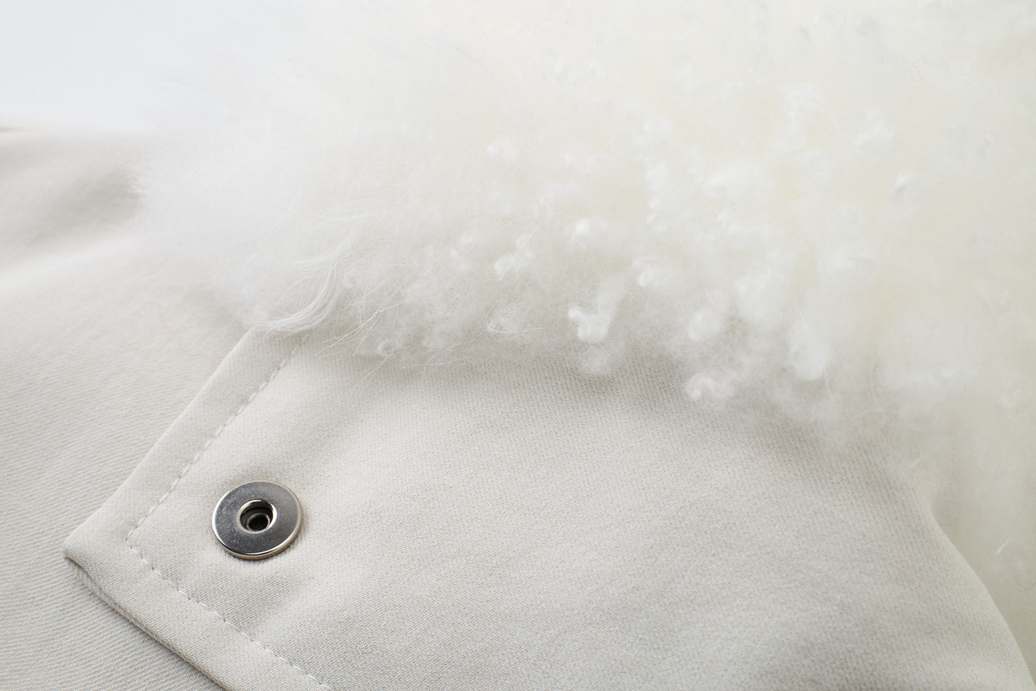 Aura Cashmere-Collar Down Parka