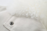 Aura Cashmere-Collar Down Parka