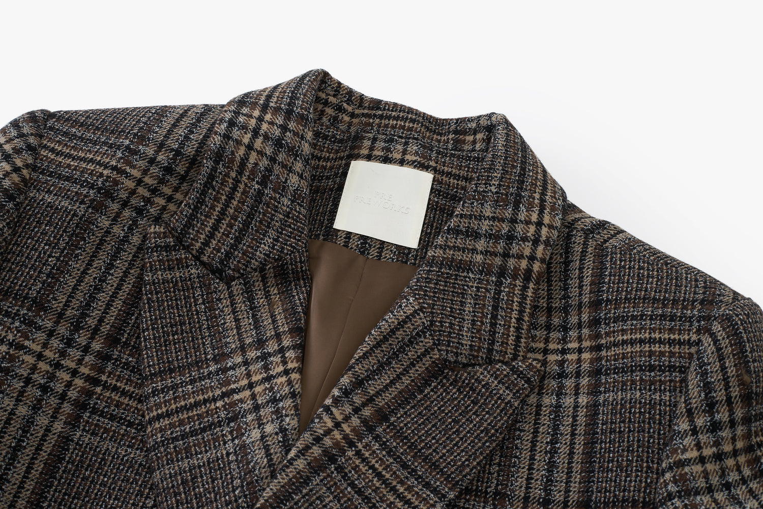 Glen Check Wool-Blend Double-Breasted Blazer