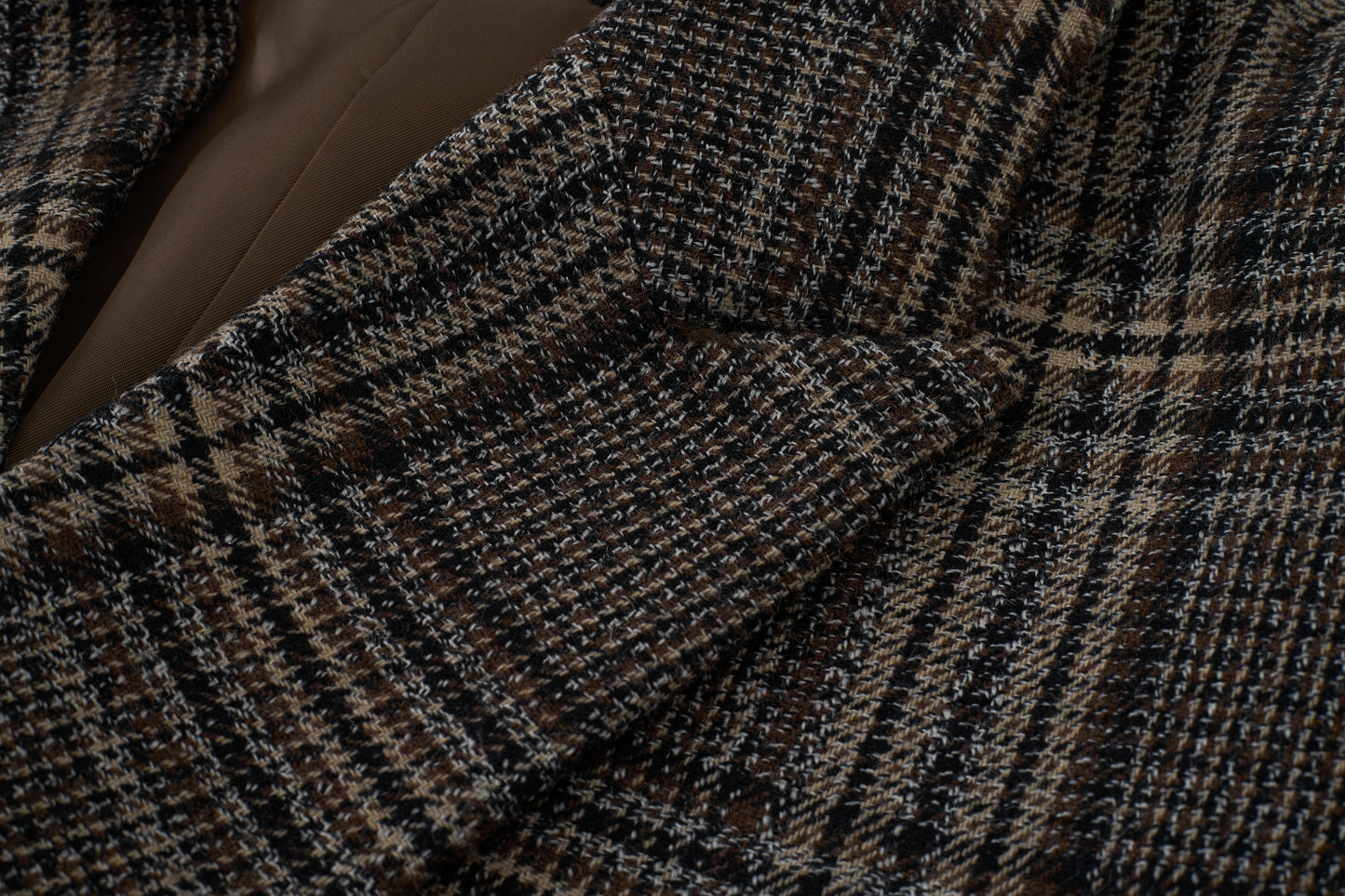 Glen Check Wool-Blend Double-Breasted Blazer