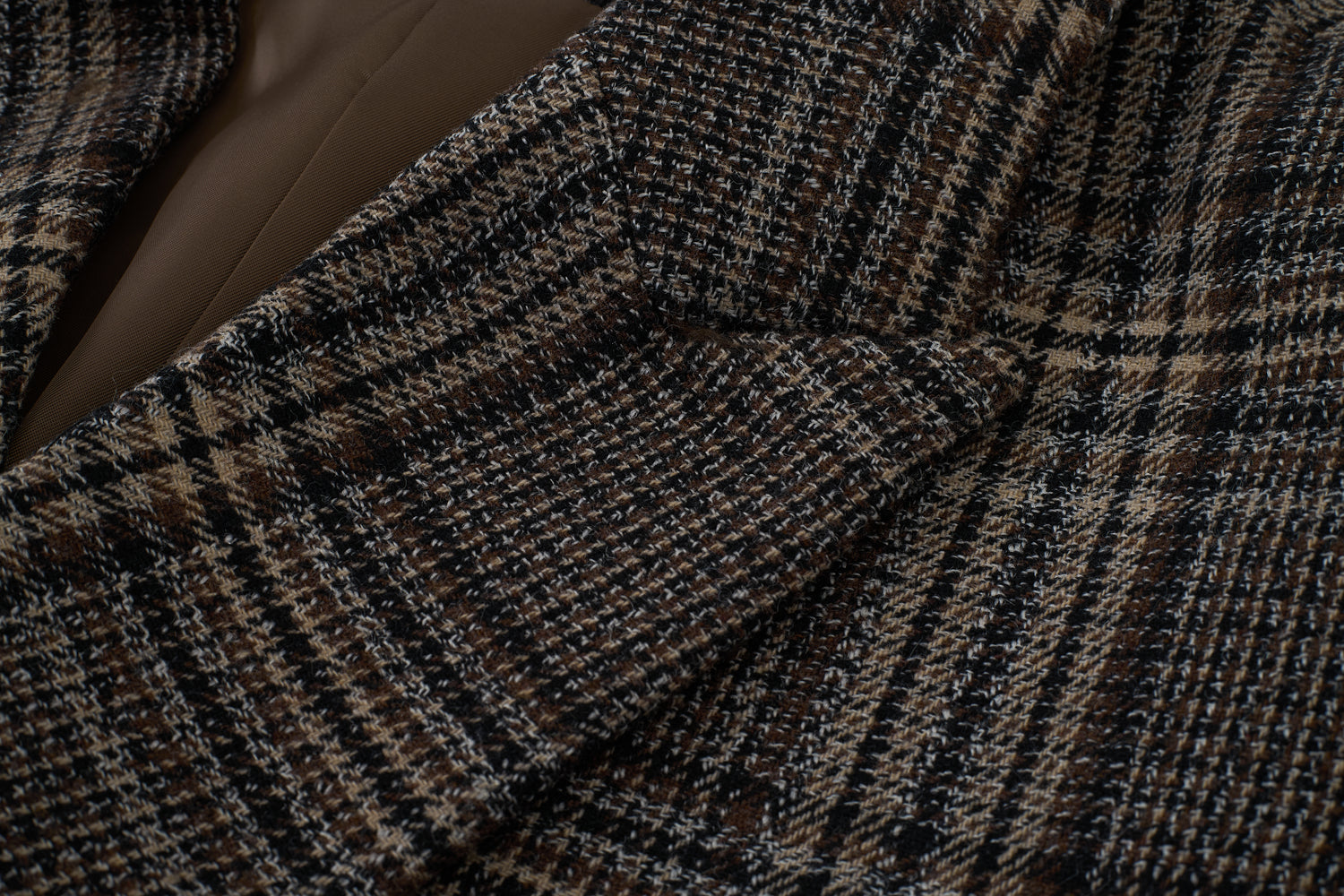 Glen Check Wool-Blend Double-Breasted Blazer