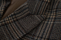 Glen Check Wool-Blend Double-Breasted Blazer