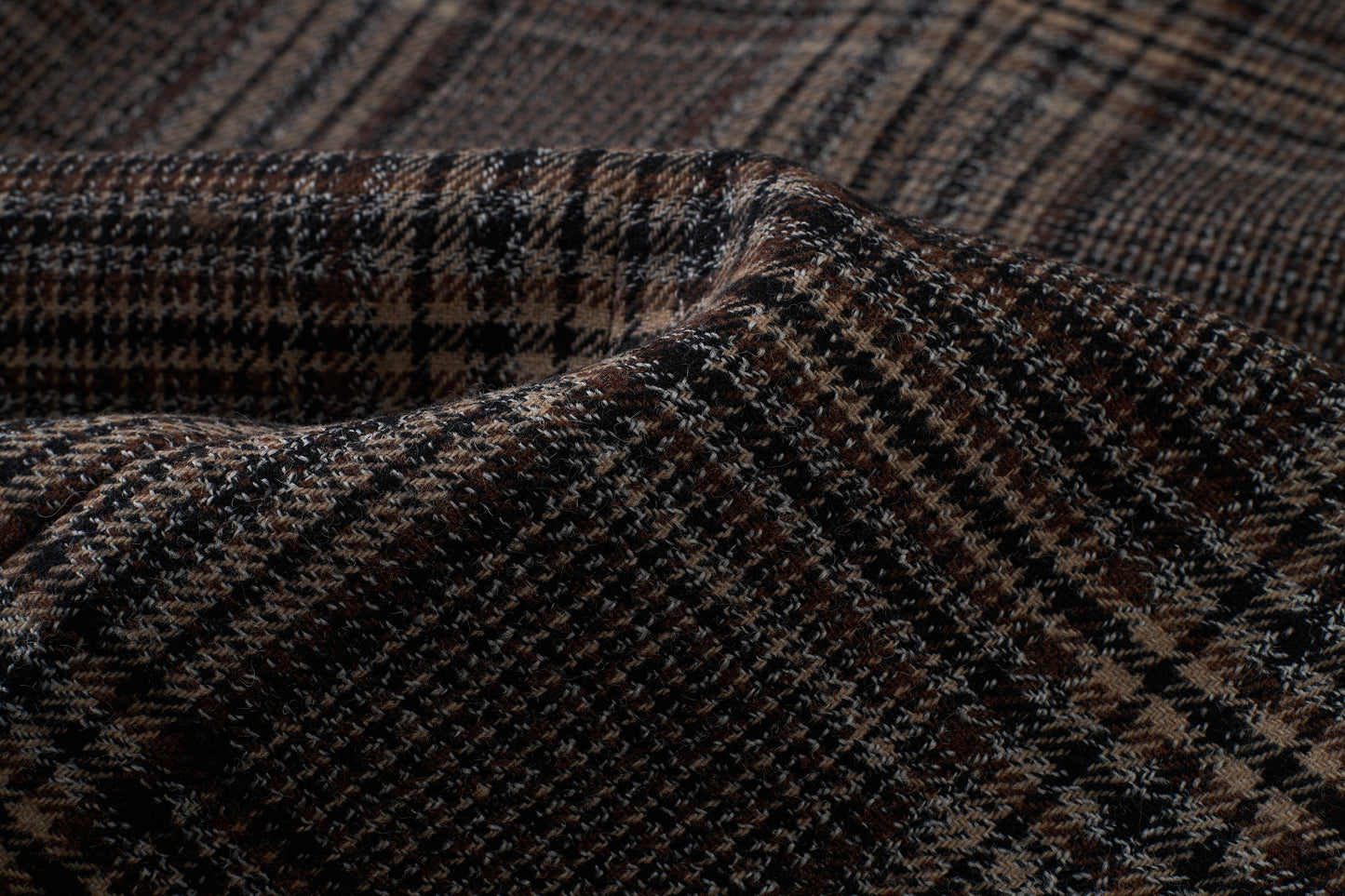 Glen Check Wool-Blend Double-Breasted Blazer