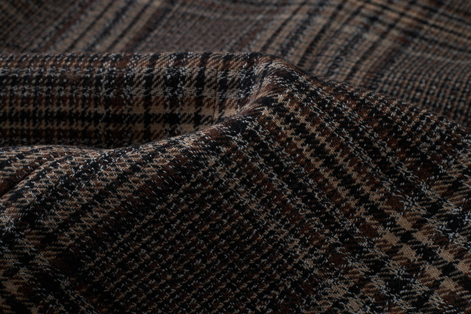 Glen Check Wool-Blend Double-Breasted Blazer