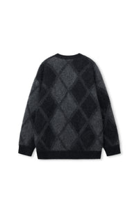 Halo Mink-Wool Cardigan