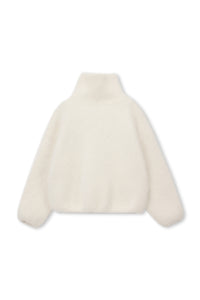 Hush Rabbit-Wool Zip Jacket