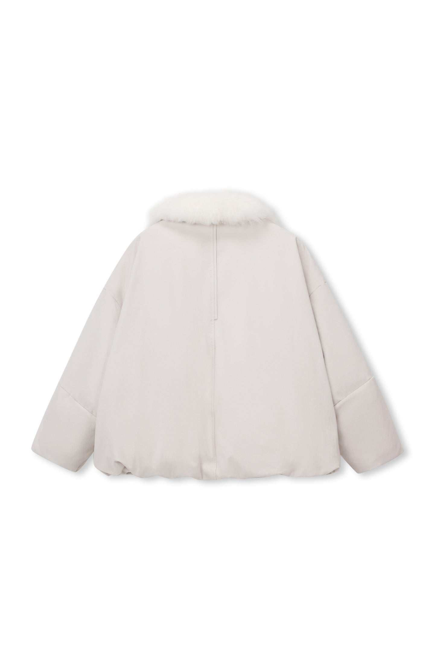 Aura Cashmere-Collar Down Parka
