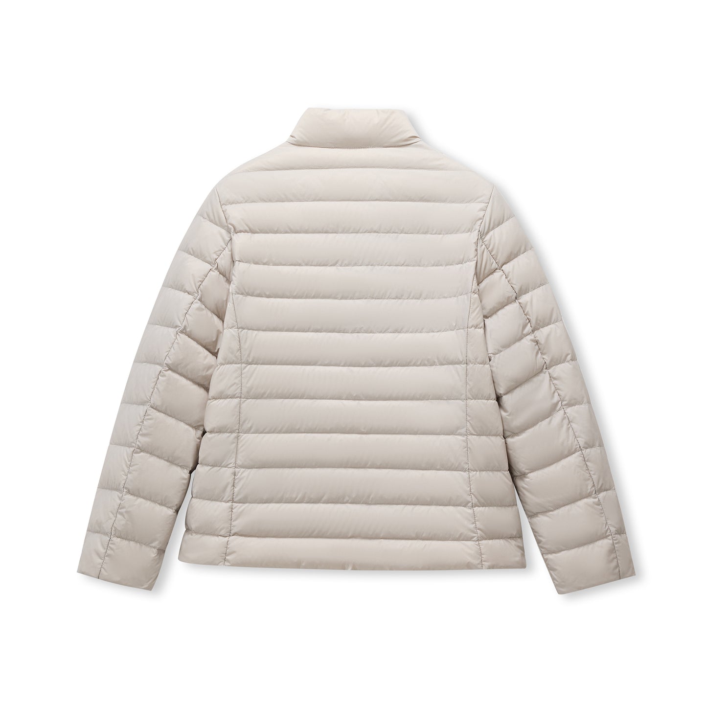 Chevron-Quilted Goose Down Jacket