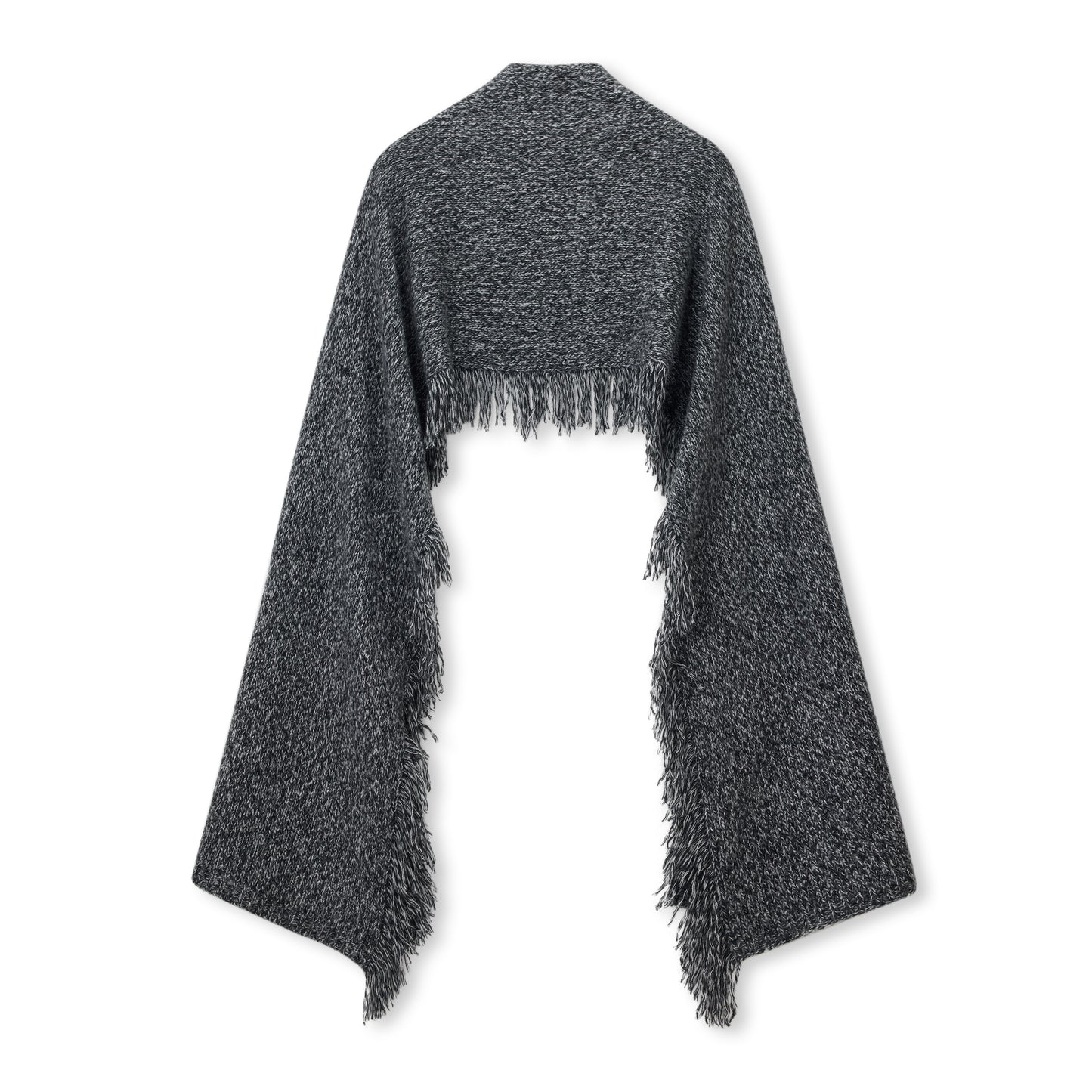 Cashmere-Blend Cape Wrap