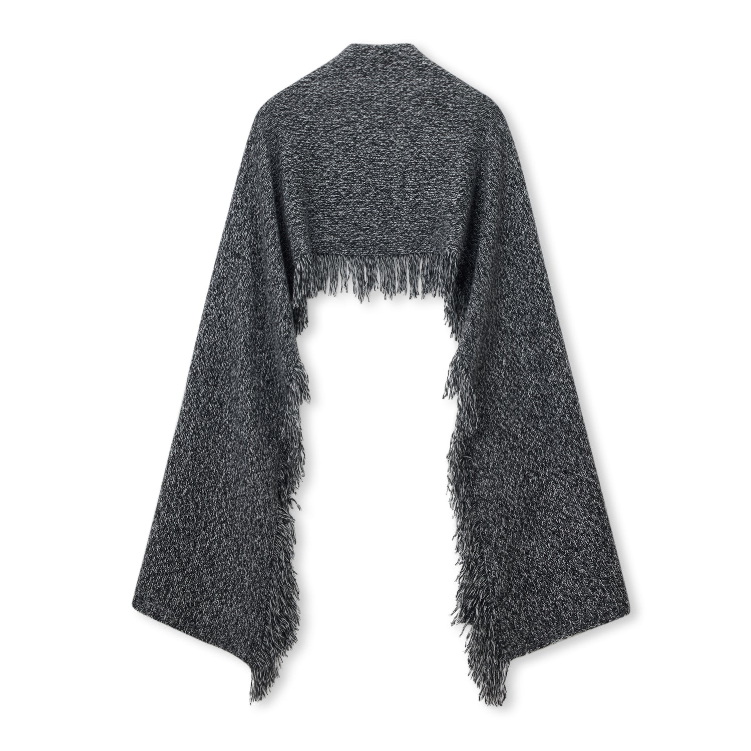 Cashmere-Blend Cape Wrap