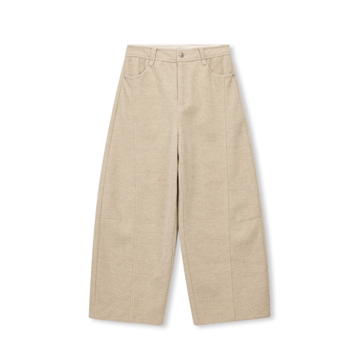 Contour Cocoon Wool-Blend Trousers