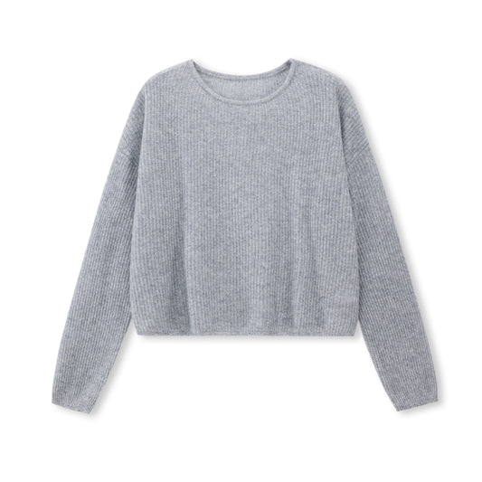 Merino-Lyocell Crewneck Sweater