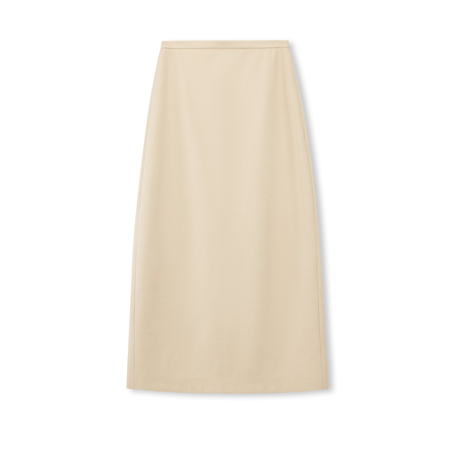 Clean Tailored Maxi Skirt