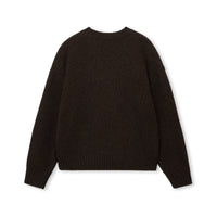 Brushed Wool-Blend Crewneck Sweater