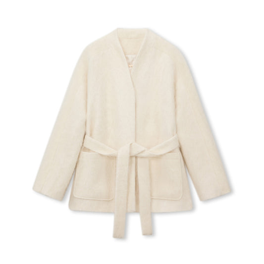 Drift Cashmere-Wool Robe Coat