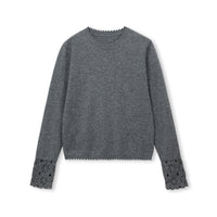 Fleur Edge Wool Crew