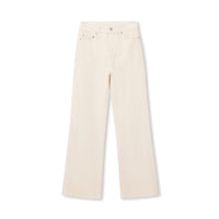 Clean High-Rise Straight-Leg Pants