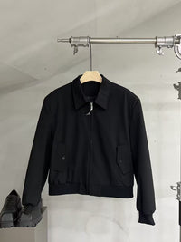 Zip-Up Utility Collar Jacket