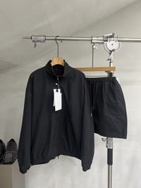 Clean Utility Drawstring Shorts
