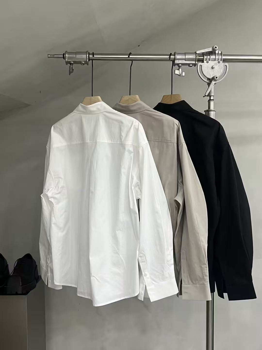 Oversized Pocket Cotton Shirt