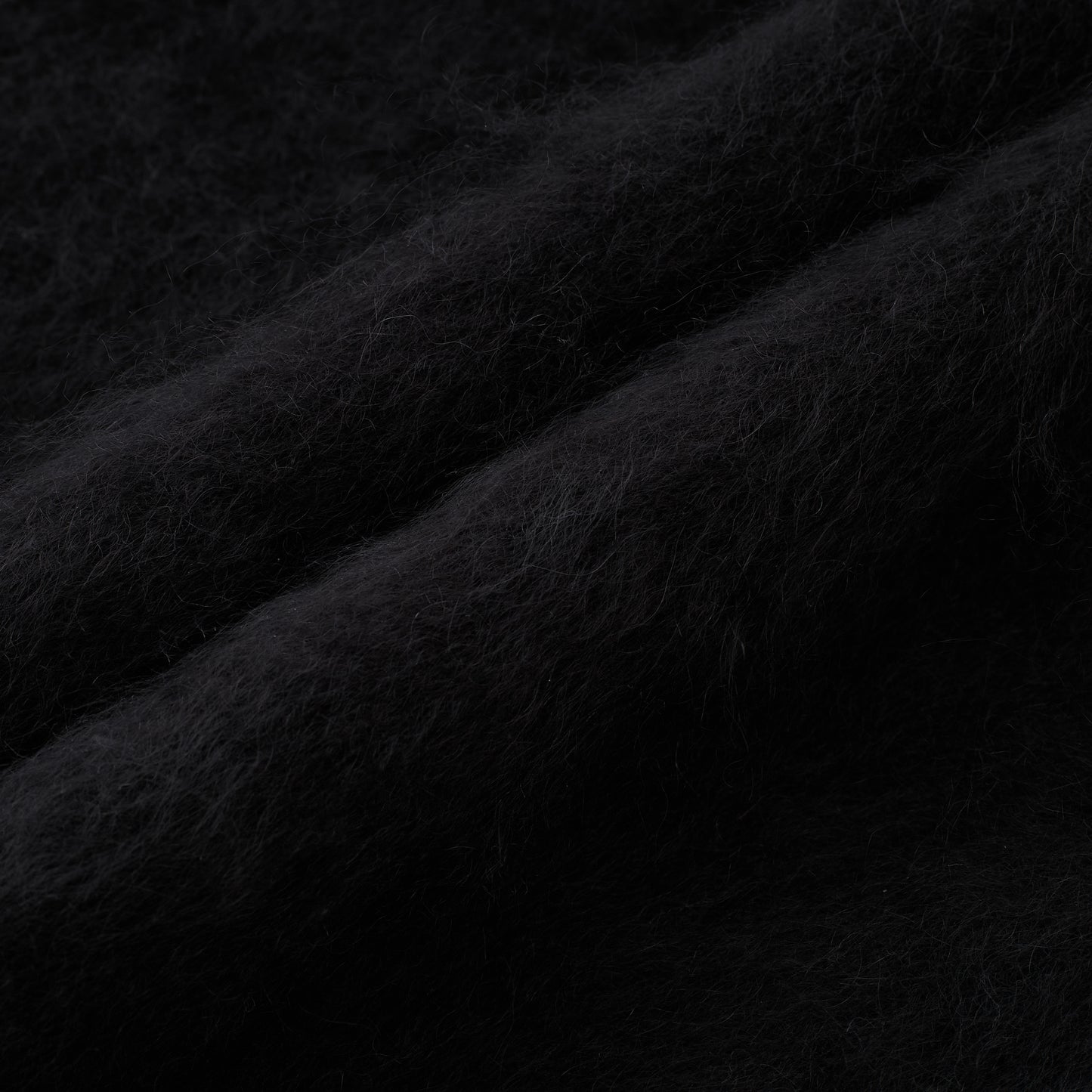 Brushed Belted Wool-Blend Knit Jacket