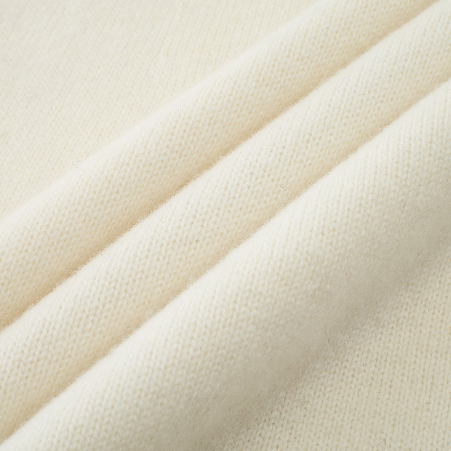 Scallop-Hem Wool A-Line Skirt