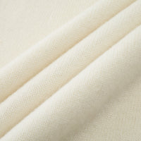 Scallop-Hem Wool A-Line Skirt