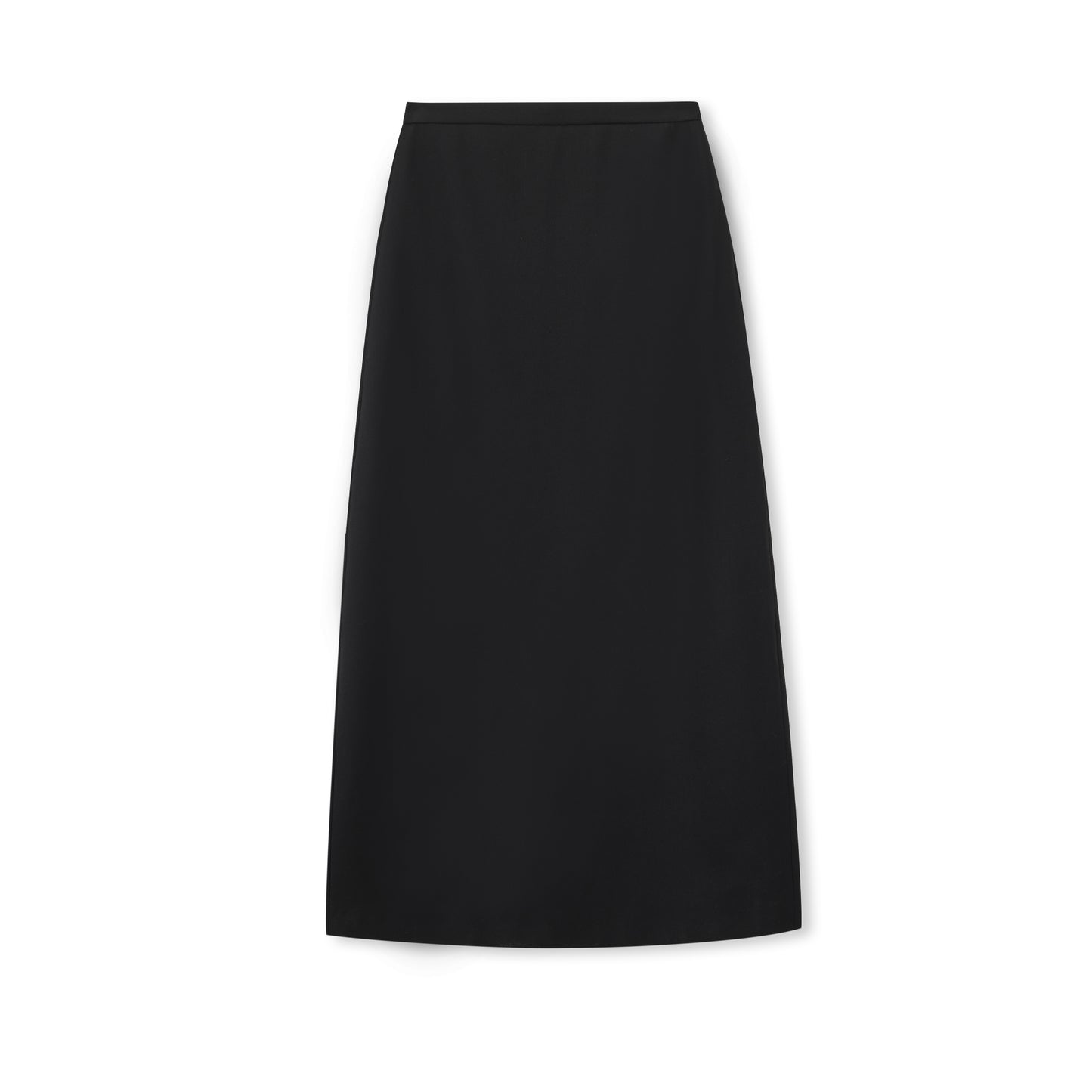 Clean Tailored Maxi Skirt