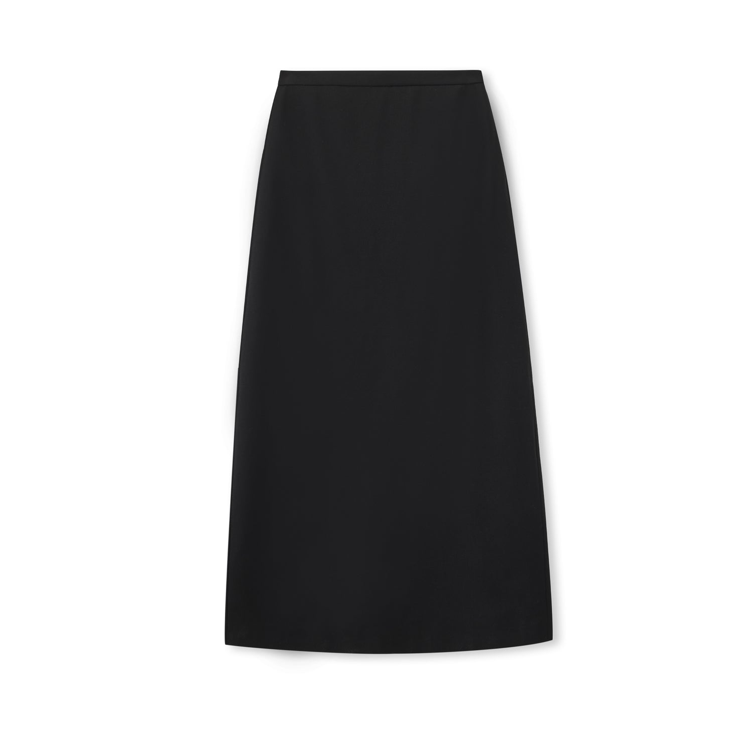 Clean Tailored Maxi Skirt