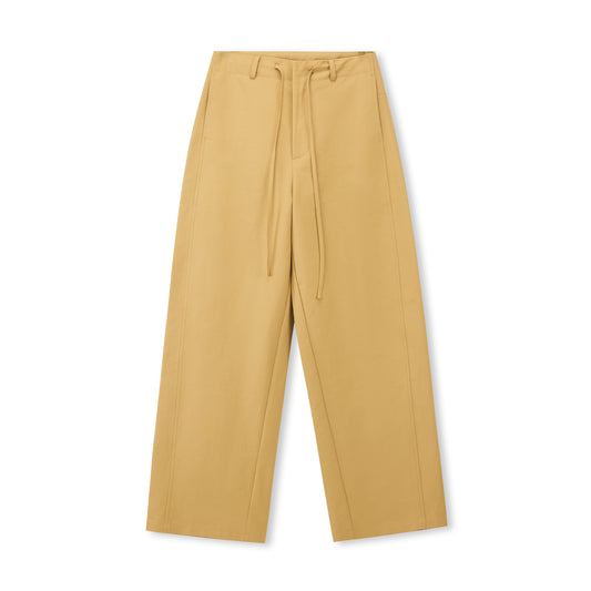 Tie-Waist Wide-Leg Pants