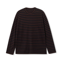 Stripe Silk-Blend Knit Sweater