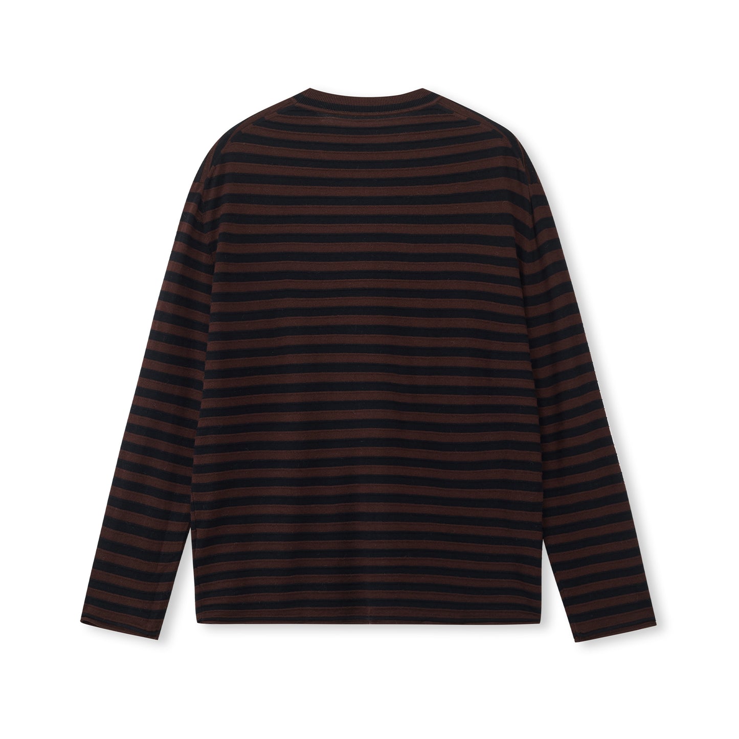 Stripe Silk-Blend Knit Sweater