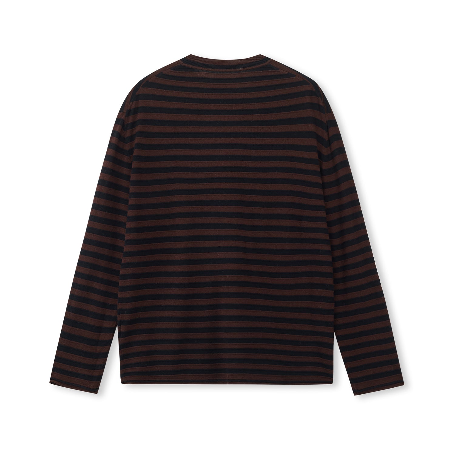 Stripe Silk-Blend Knit Sweater