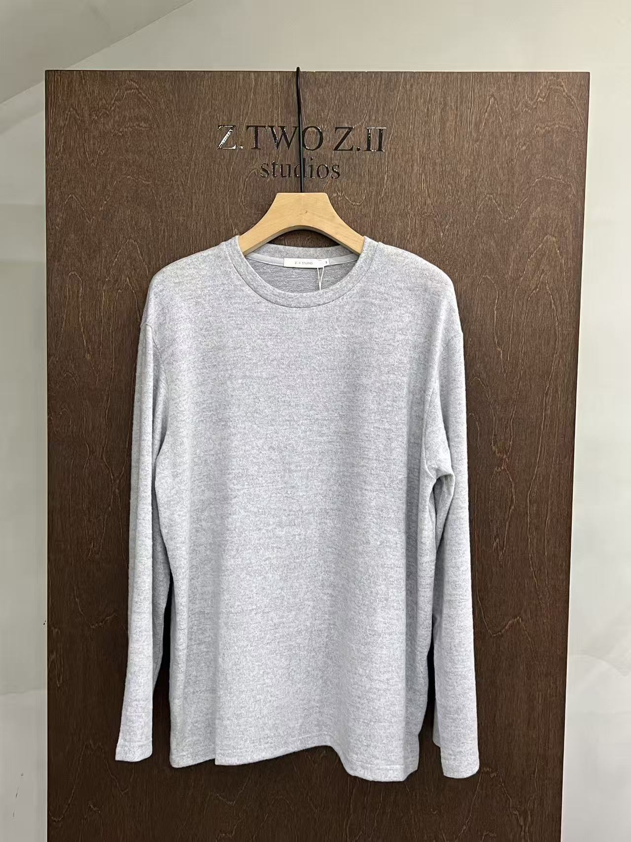 Soft Brushed Jersey Long Sleeve Tee