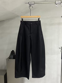 Clean Wide-Leg Tailored Trousers