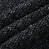 Marl-Knit Wool Crewneck Sweater