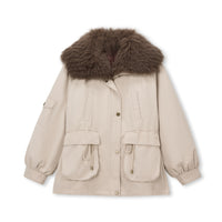 Nomad Fox-Trim Down Parka