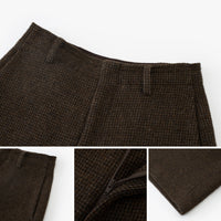 Textured Wool-Blend Bermuda Shorts
