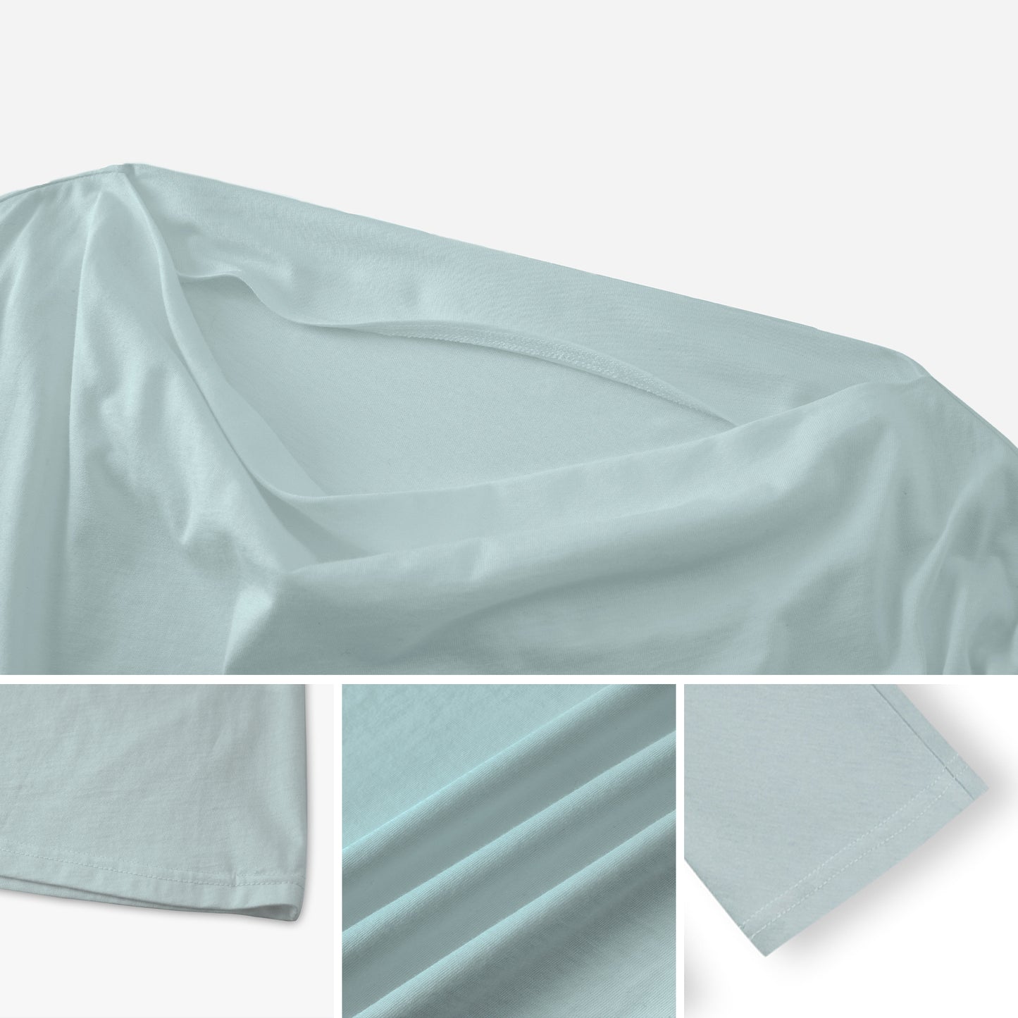 Draped Cowlneck Modal-Cotton Blend Top