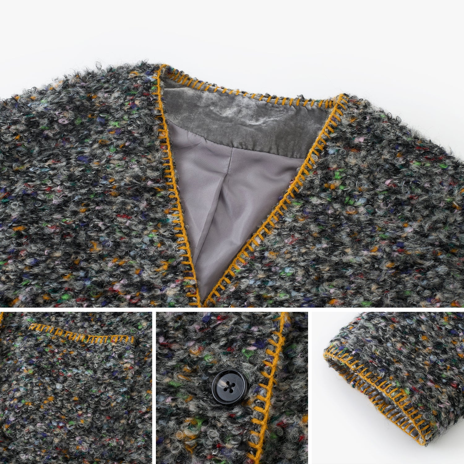 Wool-Blend Down-Filled Jacket