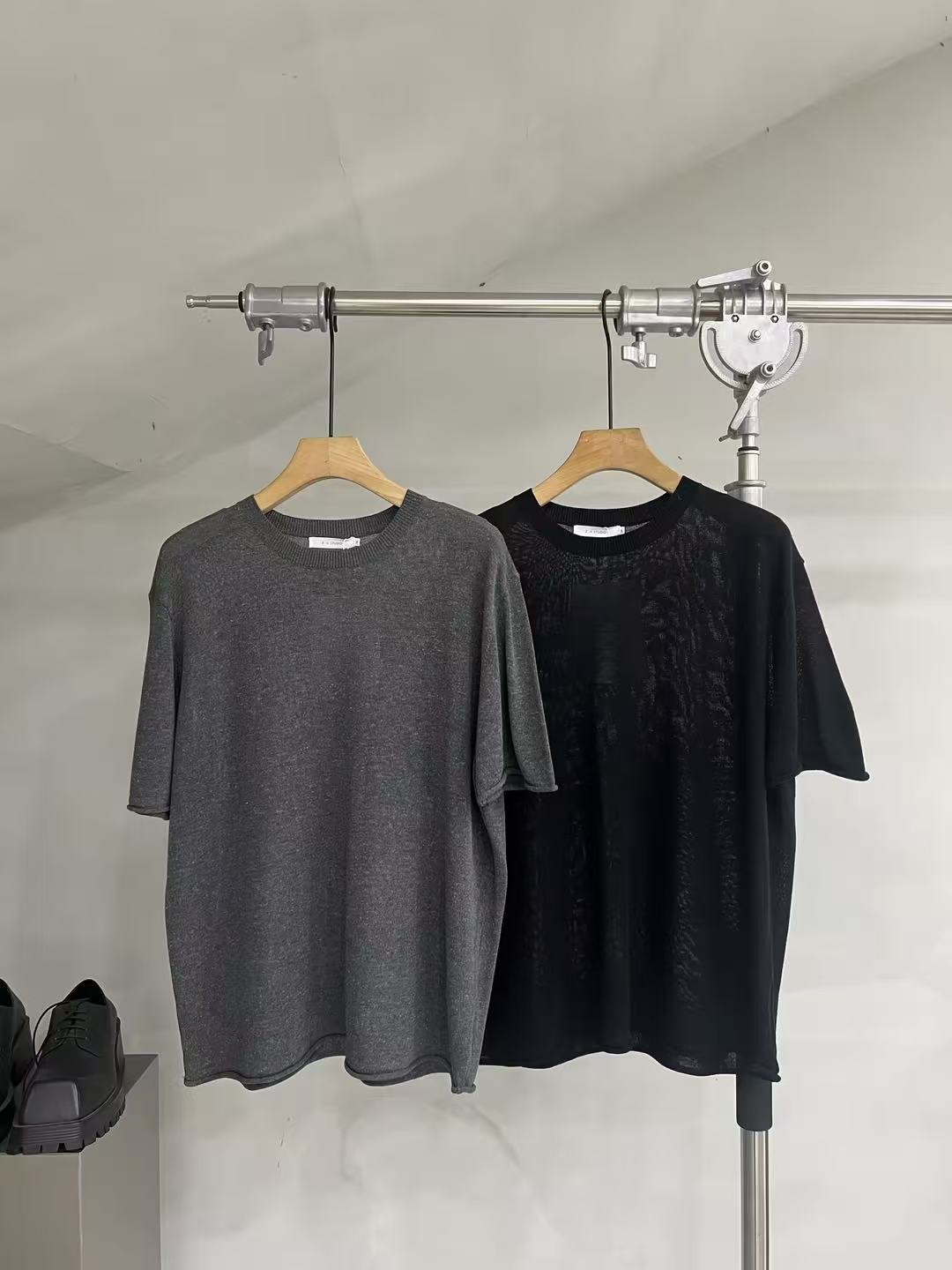 Textured Knit Slim-Fit Polo Shirt